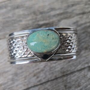 Nicky Butler RAJ Collection Limited Edition Cuff Bracelet 925 Sterling Silver NB